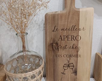 Planche apéro personnalisée, Planche a découper personnalisée