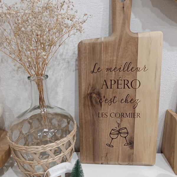 Personalized aperitif board, Personalized cutting board