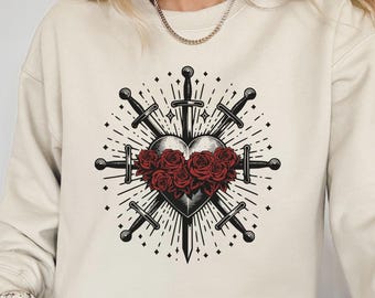 Our Lady of Sorrows, Catholic shirt for women, Catholic mens shirt, Virgin Mary shirt, Immaculate Heart of Mary, Catholic shirt, priest gift