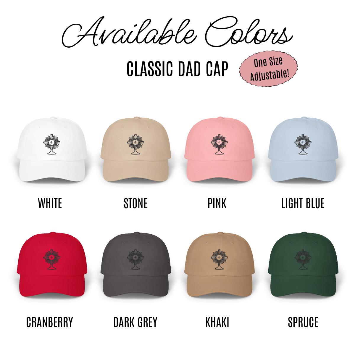 Catholic Hat, Eucharist Cap, Dad Ball Cap, Corpus Christi, Eucharistic ...