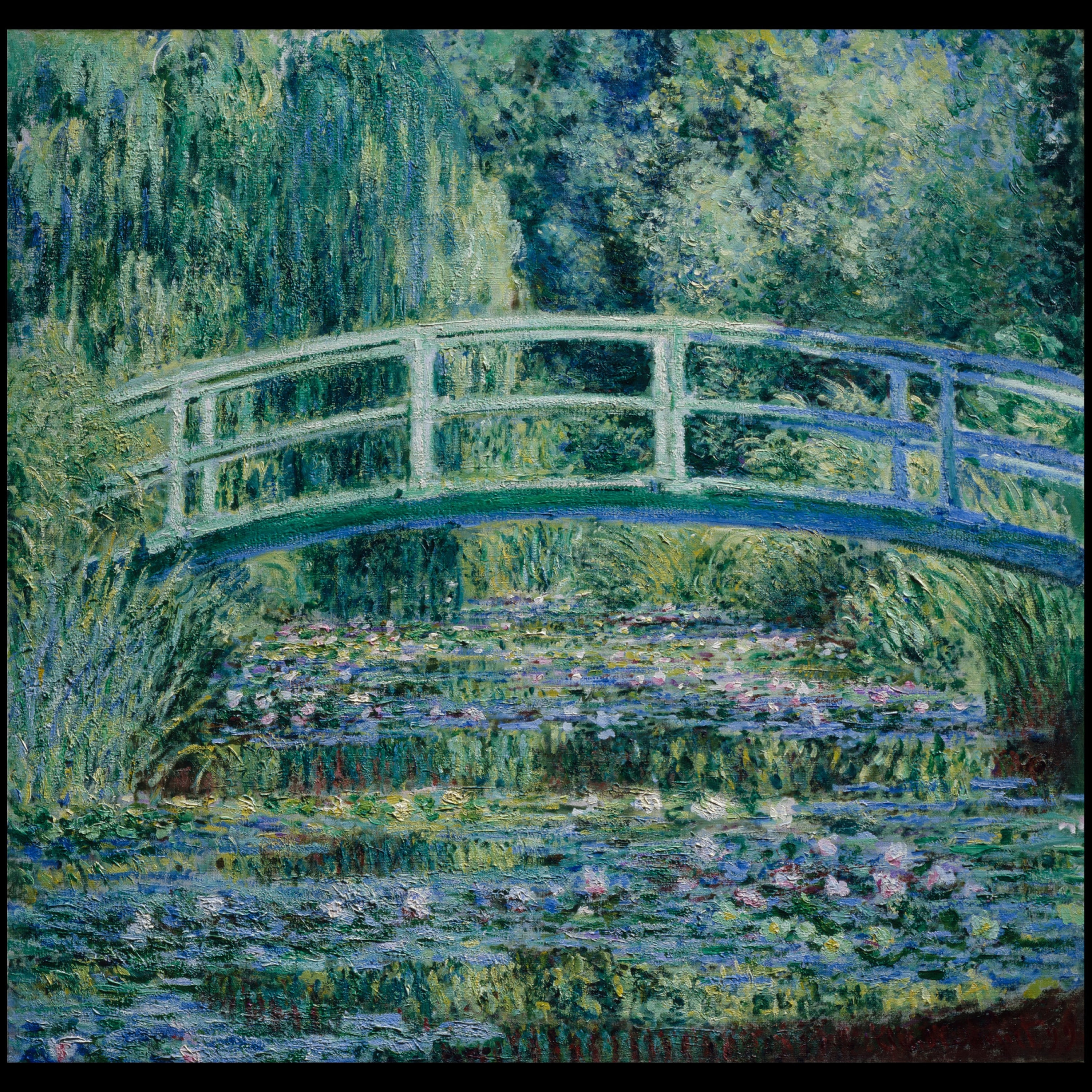 Monet, Water Lilies and Japanese Bridge - Etsy