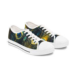 Vibrant Low Top Sneakers: Women&#39;s Casual Canvas Shoes