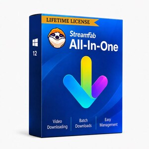 StreamFab All In One 12 Video Downloader Software | Lifetime License - Instant Download