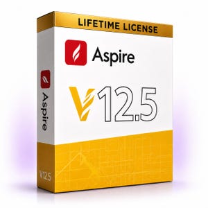 Software de diseño y grabado CNC Vectric Aspire 12.5 / Acceso de por vida - Descarga instantánea