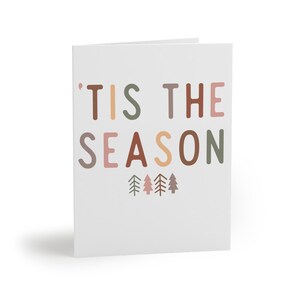 Christmas Cards, Holiday Cards, Seasonal Cards, Bohemian Christmas