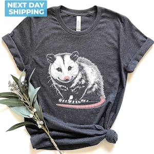 Opossum Shirt, Opossum Lover Shirt, Funny Possum T-shirt, Cute Shirts, Meme Shirt, Vintage 90s Shirt, Funny Rat Clothing, Weird T Shirt