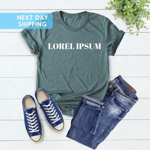 CUSTOM TEXT SHIRT