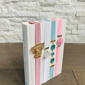 Elastic Ribbon Handcrafted Bookmarks