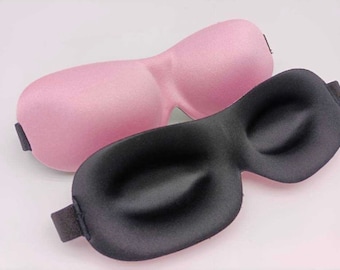 Maskers voor wimperverlenging. Slaapmaskers dragen. Oogmaskers.