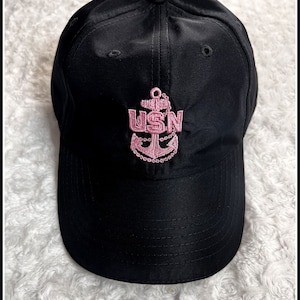 Black & Pink CPO Hat