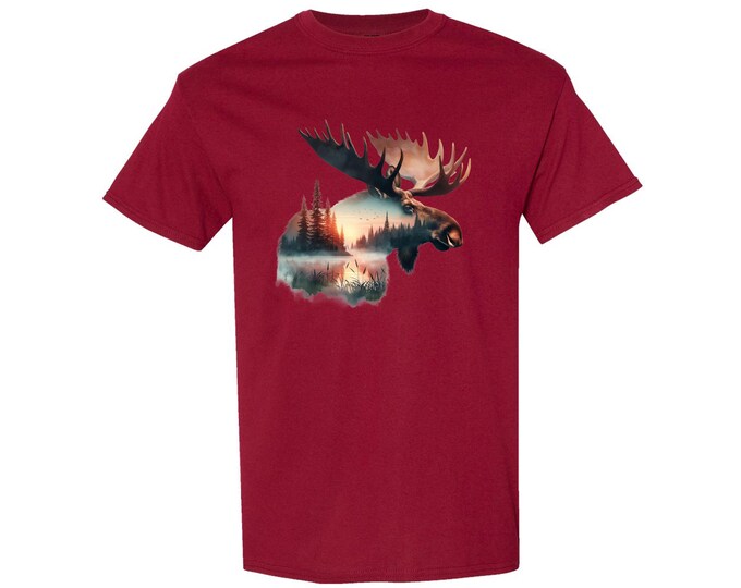 Animal Nature Graphic T-shirt S-5X