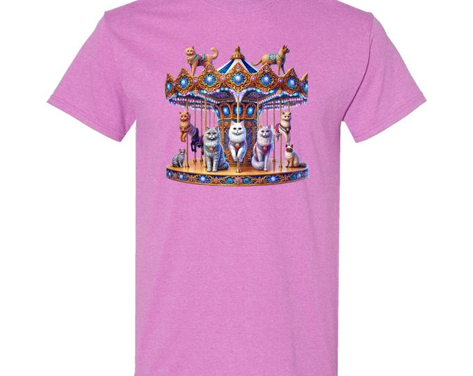 Animal Carousel Graphic T-shirt S-5X