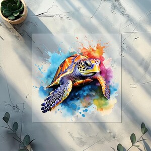 Sea Turtles DTF Transfer