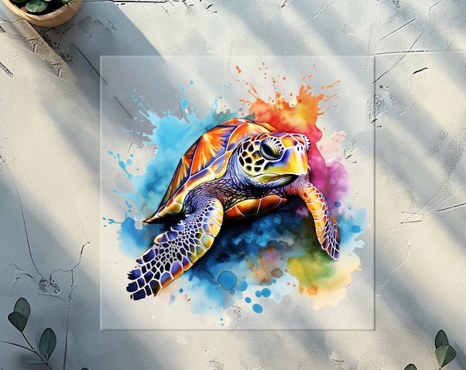 Sea Turtles DTF Transfer