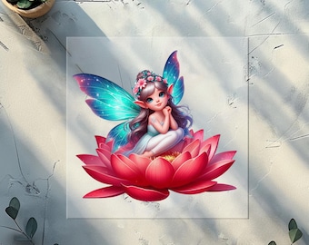 Floral Fairies DTF Transfer