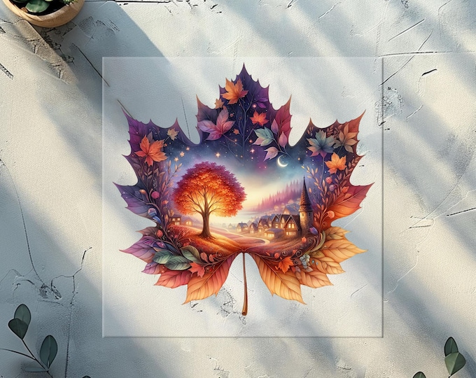 Autumn Leaves DTF Transfer