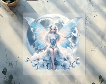 Blue Moon Fairies DTF Transfer