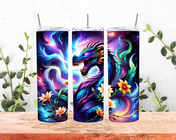 20oz Stainless Steel Tumbler Astral Guardians