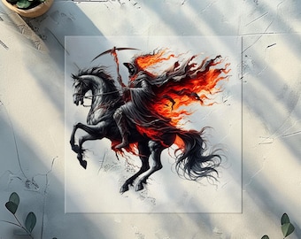 Horsemen of the Apocalypse DTF Transfer