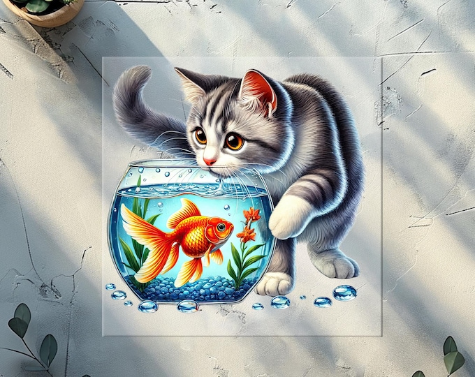 Cat Activities P2 DTF Transfer