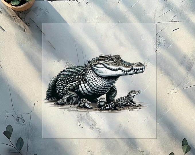 Animal Families DTF Transfer