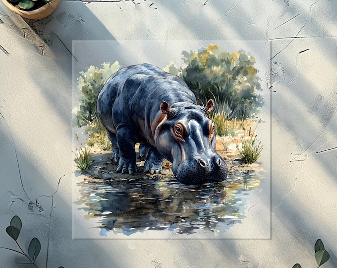 African Safari Animals DTF Transfer