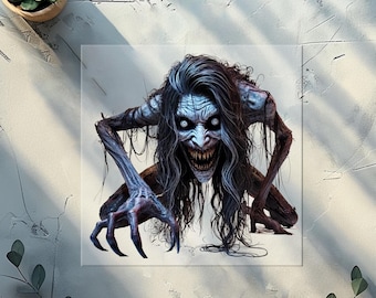 Black Annise DTF Transfer