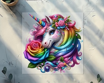 Unicorns 2 DTF Transfer