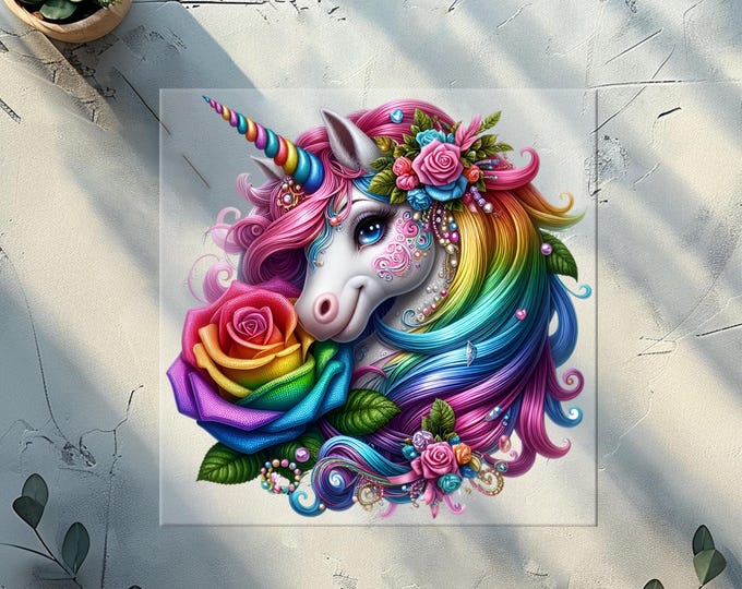 Unicorns 2 DTF Transfer