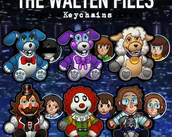The Walten Files - アクリルキーホルダー - ボン、バニー、シャ
