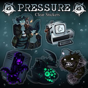 Pressure - Stickers: Sebastian Solace, PAInter, Void Locker, Eyefestation, Pandemonium