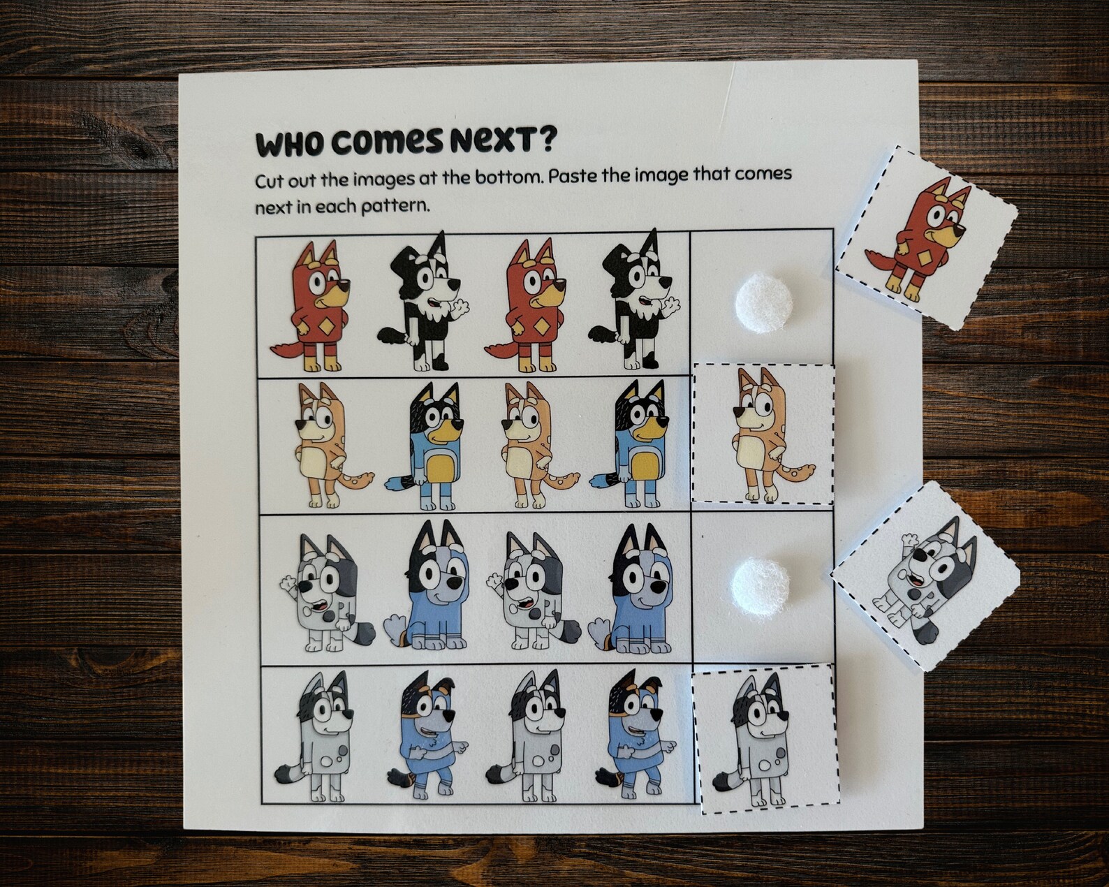 Bluey Activity Book. Printable Preschool & Toddler Learning Binder ...