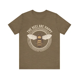 Valheim, The Bees Are Happy, Gaming T-Shirt, Valheim Shirt, Valheim Game, Viking T shirt, Valheim Gift, Valhalla meme, Nordic, Gamer