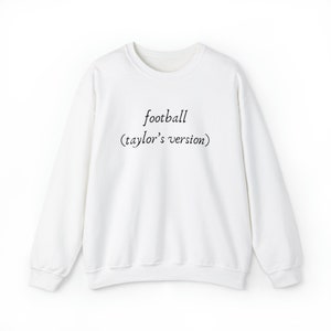 Football (Taylor&#39;s Version) Folklore Cotton Crewneck Sweatshirt