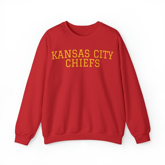 Kansas City Chiefs Swift 87 Cotton Crewneck Sweatshirt Etsy