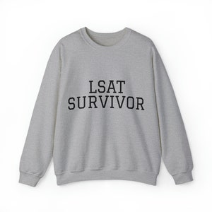 LSAT Survivor Cotton Crewneck Sweatshirt