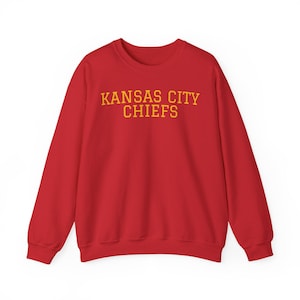 Kansas City Chiefs Swift 87 Cotton Crewneck Sweatshirt