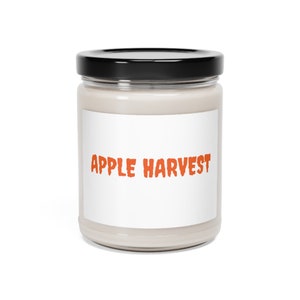 Apple Harvest Halloween herfstgeurende sojakaars, 9oz