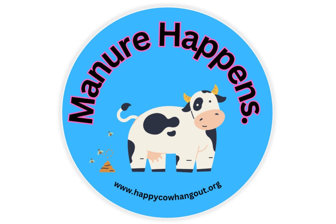 Sticker Manuring Manure Happens - 3