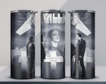 Metallica/Cliff Tumbler or Water Bottle