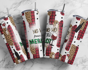 Pour the Merlot Tumbler or Water Bottle