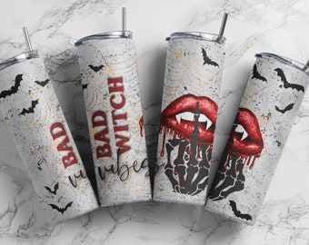 Bad Witch Vibes Tumbler or Water Bottle