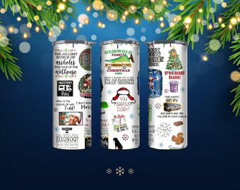 Christmas Vacation Tumbler or Water Bottle