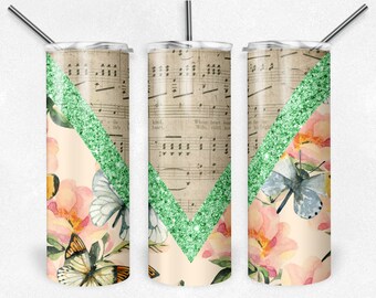 Music V Tumbler or Water Bottle