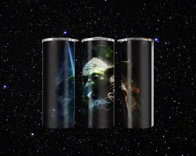 Featured listing image: Yoda Tumbler or Water Bottle