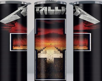 Metallica Master of Puppets Tumbler or Water Bottle