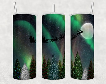 Sleigh Tumbler or Water Bottle