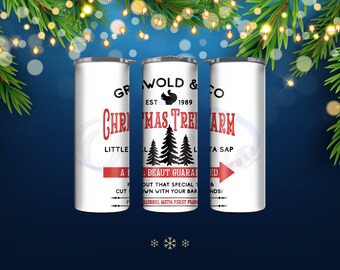Christmas Vacation Christmas Tree Farm Tumbler 20oz/30oz or Water Bottle 20 oz