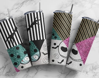 Nightmare Before Christmas Tumbler or Water Bottle
