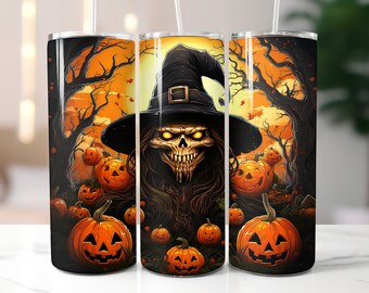 Spooky Jacks Tumbler or Water Bottle
